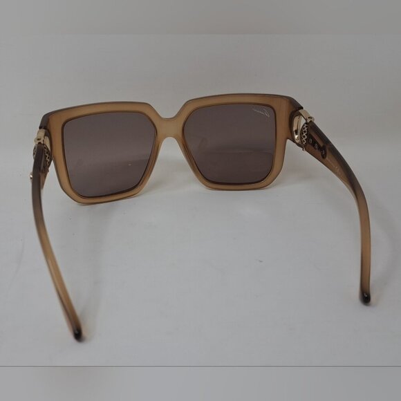 NWT Gucci Women's Sunglasses Horsebit Oversized Square GG3713/S 56mm 56-17-120 - Picture 9 of 16